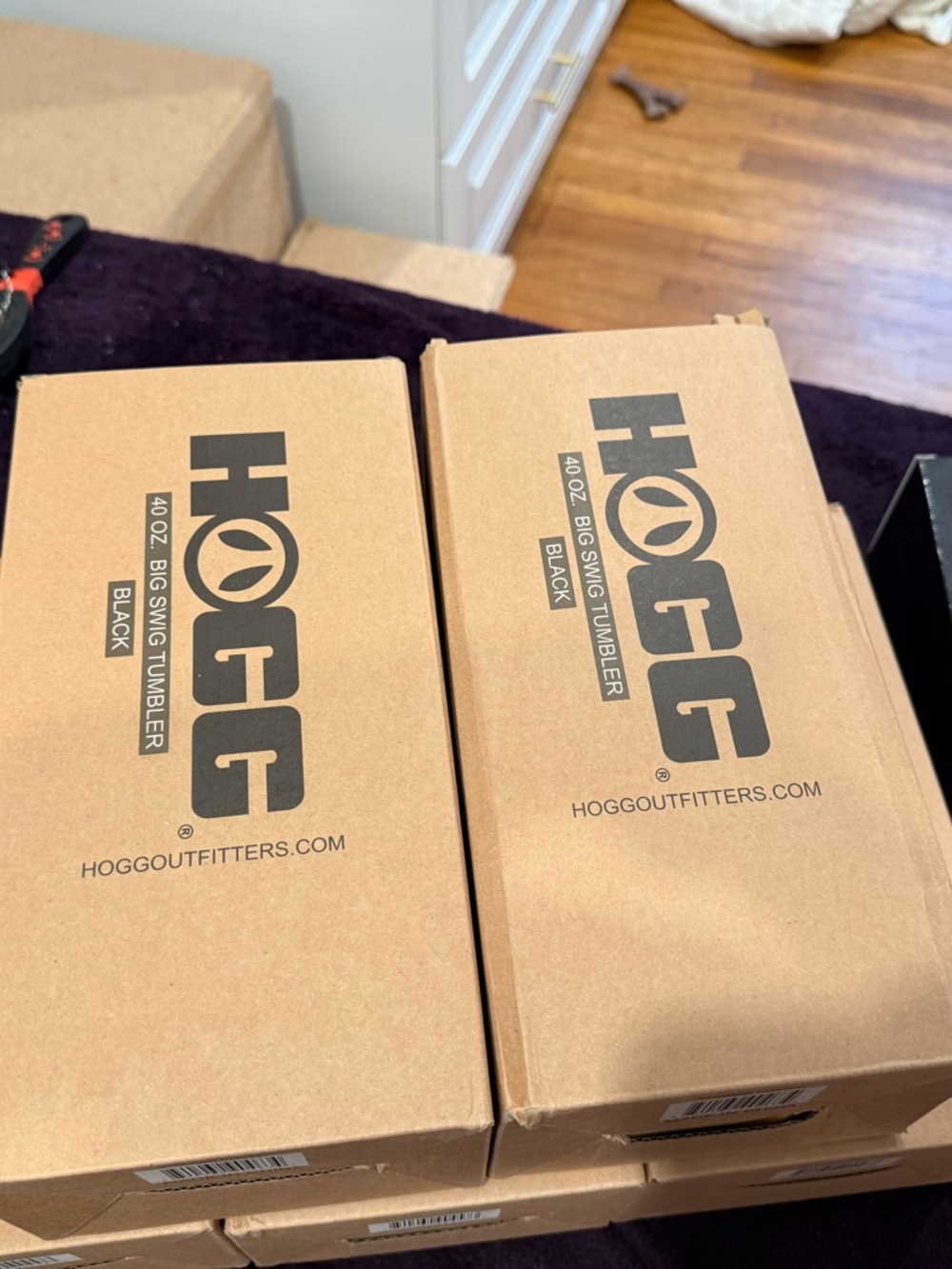 Hogg 40 oz Big Swig Tumbler - Black (Boxed)